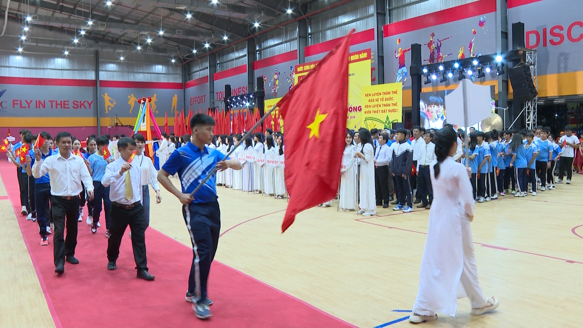 Hội khỏe Phù Đổng tỉnh Quảng Ngãi lần thứ XIV năm 2024 có 53 đoàn, với hơn 4.000 vận động viên tham gia thi đấu 15 bộ môn(8)