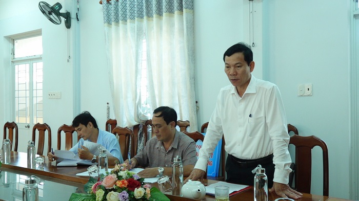 Thường trực UBMTTQ Việt Nam tỉnh làm việc với huyện Ba Tơ về công tác đại hội MTTQ Việt Nam các cấp nhiệm kỳ 2024-2029