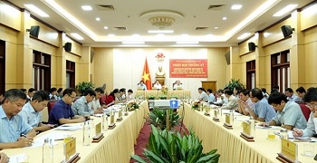 PPC held the meeting of evaluating the socio-economic development situation in September