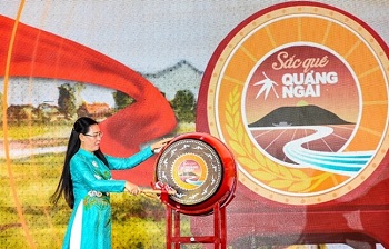 Provincial leaders attend the Quang Ngai Hometown Beauty program in Ho Chi Minh City