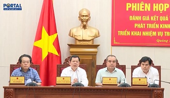 the Provincial People's Committee held a regular meeting to evaluate the implementation results of the socio-economic development tasks in the first quater 2023