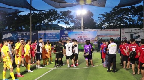Opening football tournament of teams, clubs and groups of Quang Ngai province in 2020