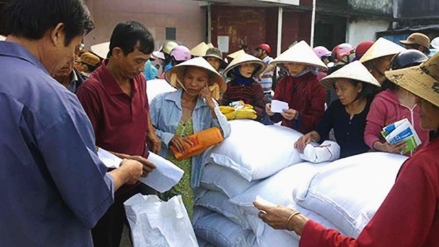 To support 1,240 tons of rice on Tet 2021