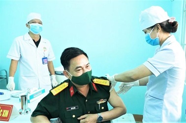 To inject Covid-19 vaccines to the provincial armed forces