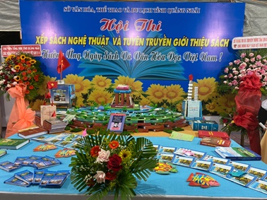 Quang Ngai held the Art Book-folding Contest 2021