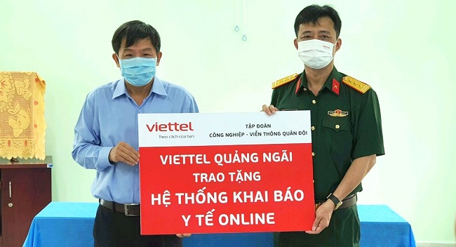 Viettel Quảng Ngãi triển khai Hệ thống khai báo y tế online tự động tại Trung tâm y tế huyện Bình Sơn