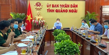 Establishing Command Center for Covid-19 Prevention and Control in Quang Ngai