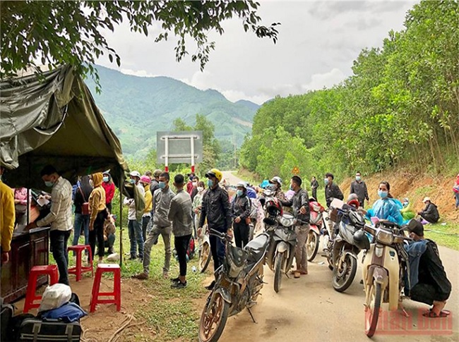 Quang Ngai prepares isolation areas to receive people returning from epidemic areas
