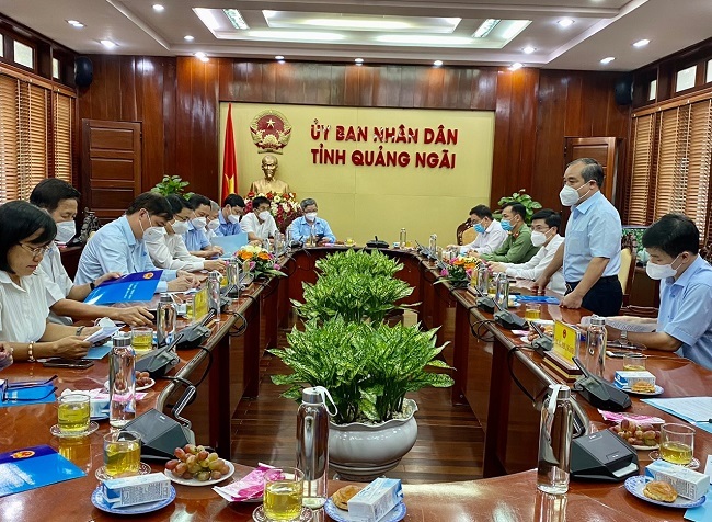 Ho Chi Minh City thanks the supports of Quang Ngai province in Covid-19 epidemic prevention and control work