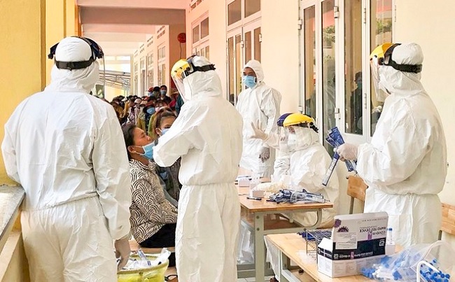 Quang NGai records 57 Covid-19 cases on December 6