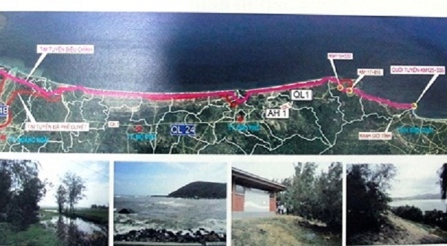 Hơn 899 tỷ đồng đầu tư xây dựng đường ven biển Dung Quất - Sa Huỳnh, giai đoạn IIb