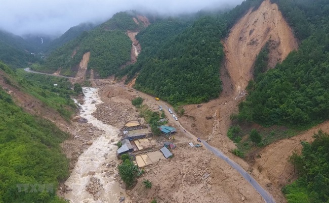 Approving Outline of survey tasks to prepare projects on population arrangement in areas at high risk of landslides, tube floods and flash floods