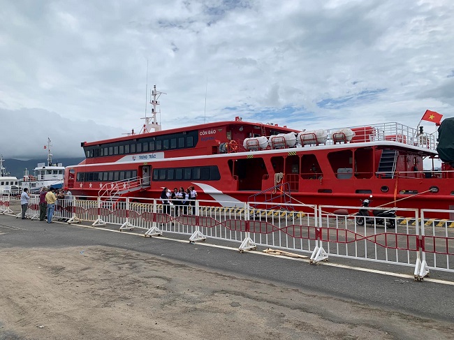 Sẵn sàng tiếp nhận tàu cao tốc tuyến thủy Đà Nẵng – Lý Sơn