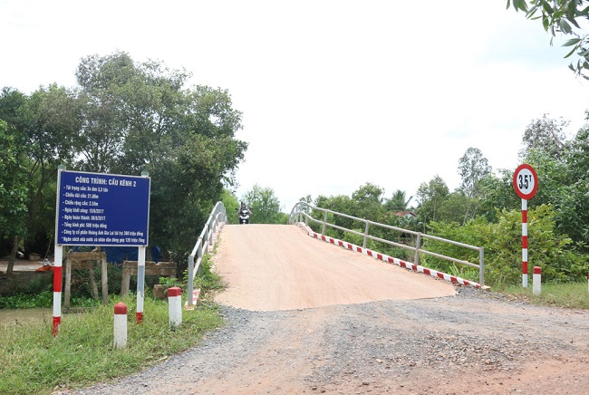Xây dựng 13 cầu giao thông nông thôn khu vực khó khăn trên địa bàn tỉnh Quảng Ngãi