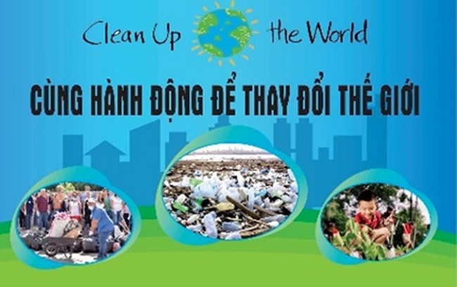 Organize activities to respond to the campaign to make the world cleaner in 2022