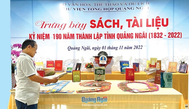 Exhibition to celebrate the 190th founding anniversary of Quang Ngai province