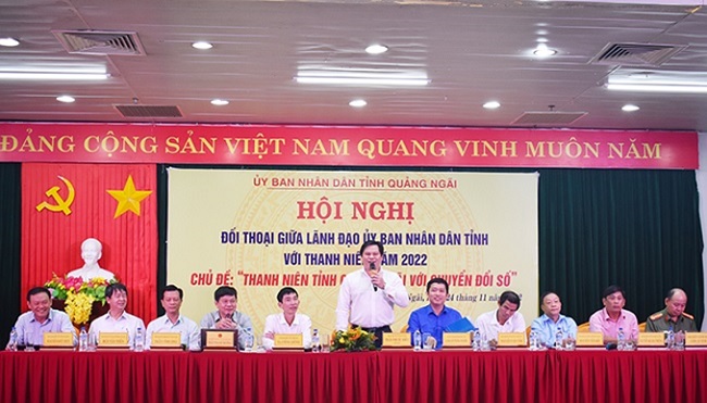 PPC's chairman will dialogue with the youth of Quang Ngai province