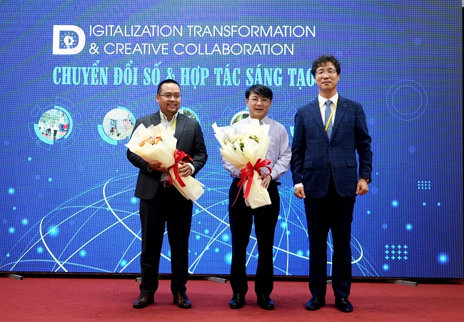 Doosan Vina, CMC TS phối hợp với BQL KKT Dung Quất các KCN Quảng Ngãi tổ chức Hội thảo Chuyển đổi số và hợp tác sáng tạo