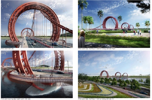 Phê duyệt kết quả thi tuyển phương án thiết kế kiến trúc công trình Cầu Trà Khúc 1