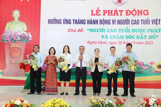 Quang Ngai launches the Action Month for Vietnamese Elderly in 2023