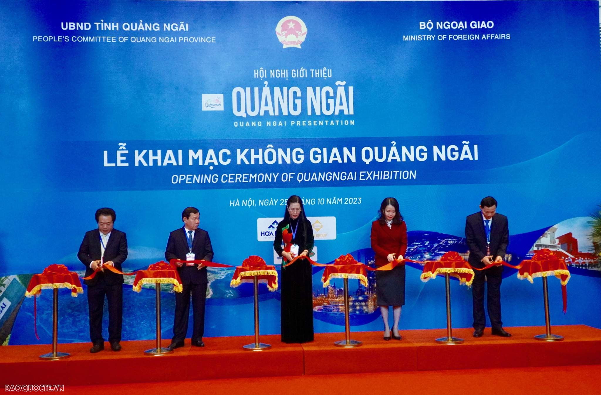 Opening Ceremony of Quang Ngai Exhibition