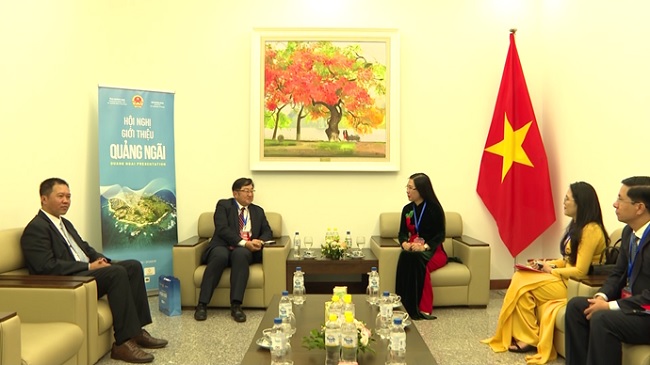 Leaders of Quang Ngai province received Malaysian Ambassador Extraordinary and Plenipotentiary to Vietnam