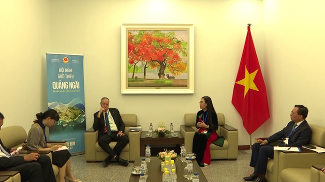Secretary of the Provincial Party Committee Bui Thi Quynh Van received Ambassador Extraordinary and Plenipotentiary of Israel to Vietnam