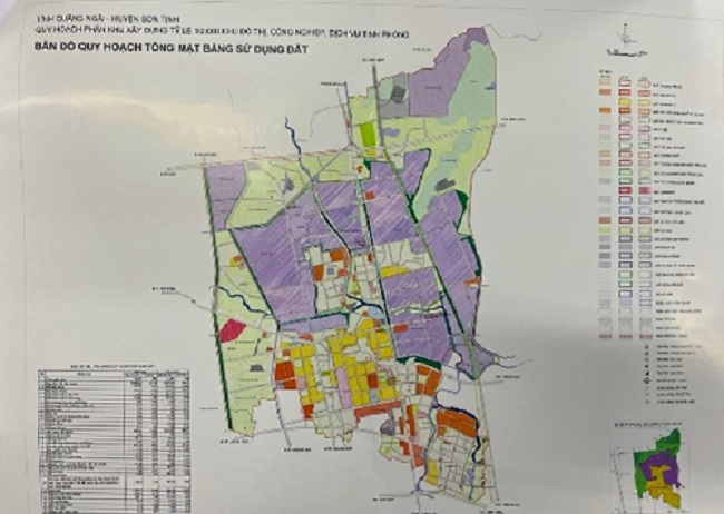Công bố đồ án Quy hoạch phân khu xây dựng tỷ lệ 1/2000 Khu Đô thị, công nghiệp, dịch vụ Tịnh Phong