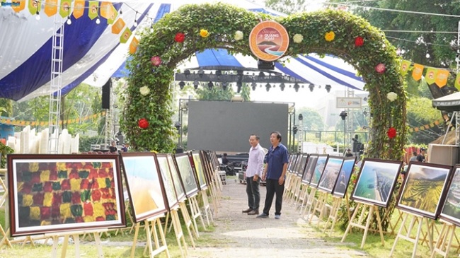 The photo exhibition showing the beauty and potential of Quang Ngai tourism