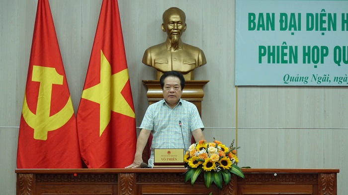 Phó Chủ tịch UBND tỉnh Võ Phiên chủ trì phiên họp quý I/2024 Ban Đại diện Hội đồng quản trị Ngân hàng Chính sách xã hội tỉnh