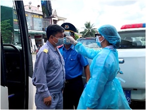 To establish 06 health checkpoints for people from epidemic areas to Quang Ngai