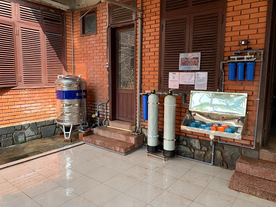 Viet Dreams funded water filtration systems for kindergartens