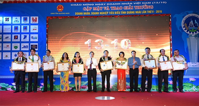 Sẽ trao 45 giải thưởng nhân Ngày Doanh nhân Việt Nam