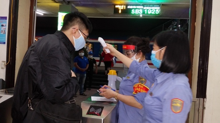 Hành khách được đổi, trả vé đi, đến các ga Đà Nẵng, Tam Kỳ, Quảng Ngãi không thu phí