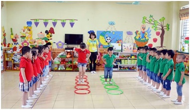 Quang Ngai City has two more preschools meeting national standards