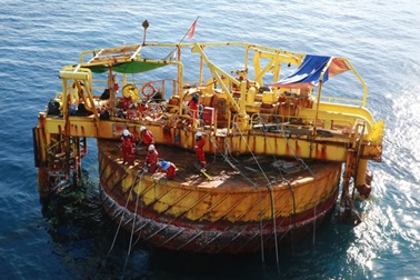 BSR started the maintenance of a single point mooring (SPM)
