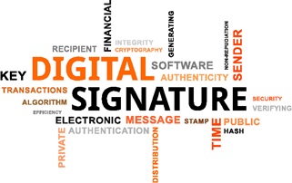 Technical requirements for digital signing software