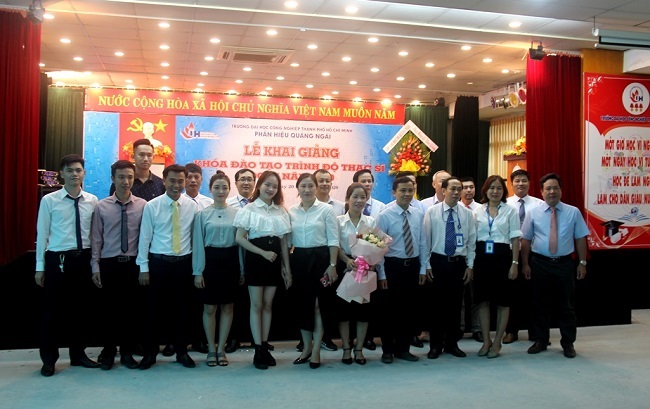 Ho Chi Minh City Industrial University - Quang Ngai branch opens the master training course 2020